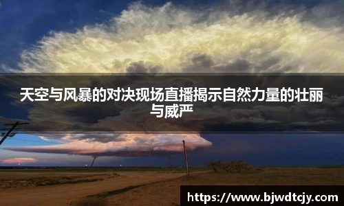 天空与风暴的对决现场直播揭示自然力量的壮丽与威严